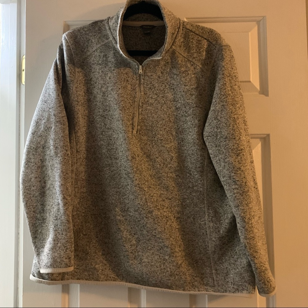 Eddie Bauer Womens 2XL Half Zip Sweater